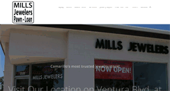 Desktop Screenshot of millsjewelerscamarillo.com